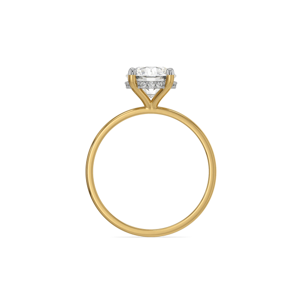 Round Brilliant Solitaire Lab Grown Diamond Ring