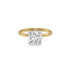 Round Brilliant Solitaire Lab Grown Diamond Ring