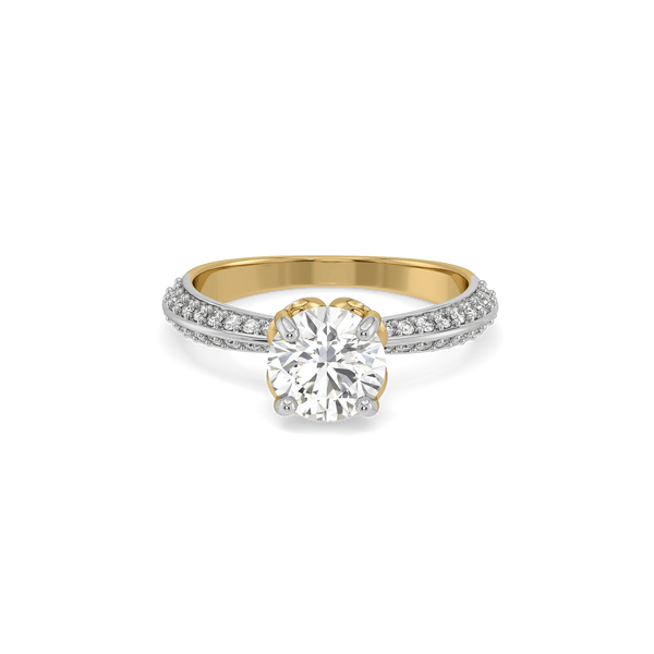 Majestic Round Lab Grown Diamond Ring