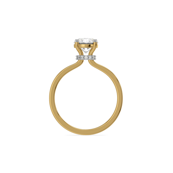 Solene Round Lab Grown Diamond Ring