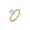 Solene Round Lab Grown Diamond Ring