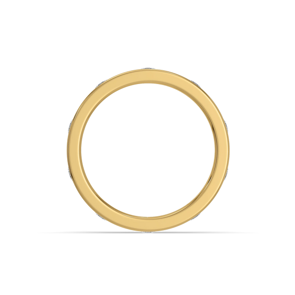 Scatter Lab Grown Diamond Band - Top View