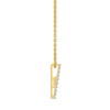 Gate Pendant – Pure Gold Lab Diamond Bar Gate Pendant
