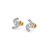 Swirl Spark Lab Grown Diamond Stud