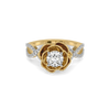 Rose Bloom Lab Grown Diamond Ring - Front View