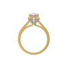Classic Round Lab Grown Diamond Ring - Top View