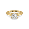Classic Round Lab Grown Diamond Ring - Front View