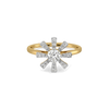 Starlit Cluster Lab Grown Diamond Ring - Front View
