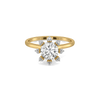 Star Bloom Lab Grown Diamond Ring - Front View