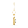 Queen’s Crown - Pure Gold Lab Diamond Pendant