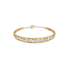 Symphony of Shapes- Pure Gold Lab Diamond Bangle