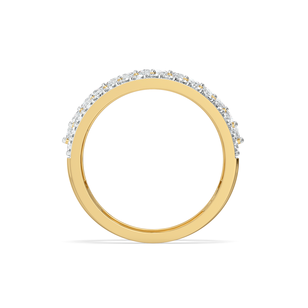 Lukson Play of Princess Pure Gold Lab Grown Diamond Ring Online