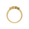Evil Eye Aura Lab Grown Diamond Ring
