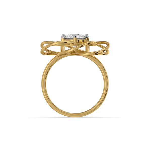 Sacred Circle Lab Grown Diamond Ring
