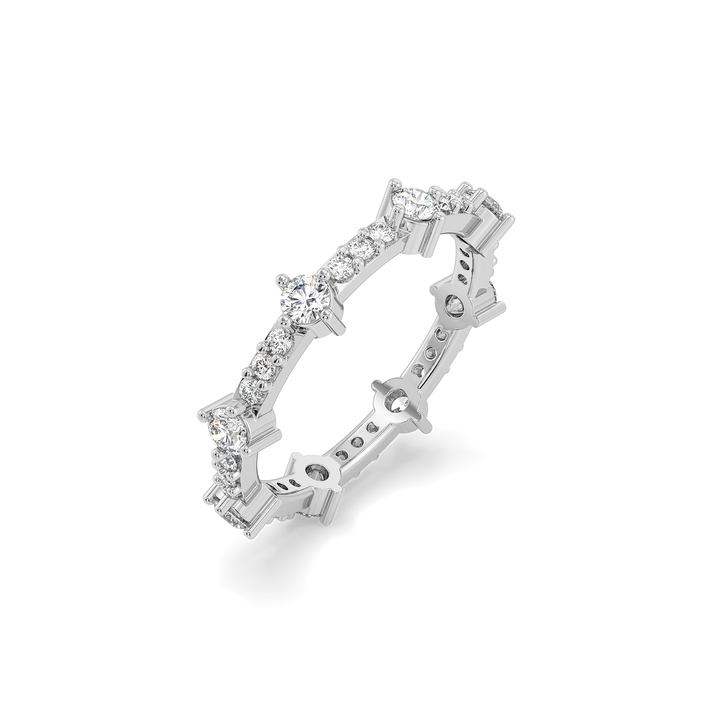 Sparkline - Pure Gold Lab Diamond Eternity Ring