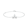 Marquise Triad - Pure Gold Lab Diamond Bracelet