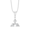 Marquise Triad - Pure Gold Lab Diamond Pendant