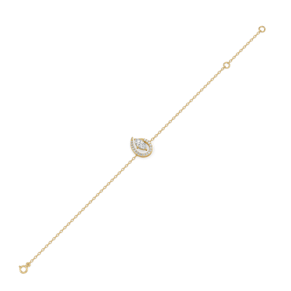 Queen in Marquise - Lab Grown Diamond Bracelet for Women - Lukson