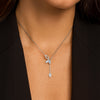 Marquise Mist - Lab Grown Diamond Necklace Online- Lukson 