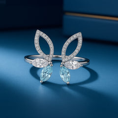 Marquise Mist - Pure Gold Lab Diamond Ring