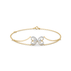 Tied in Love - Pure Gold Lab Diamond Solitaire Bracelet