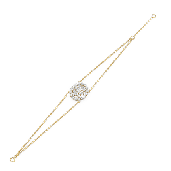 Oval Radiance Lab Grown Diamond Solitaire Bracelet- Lukson 