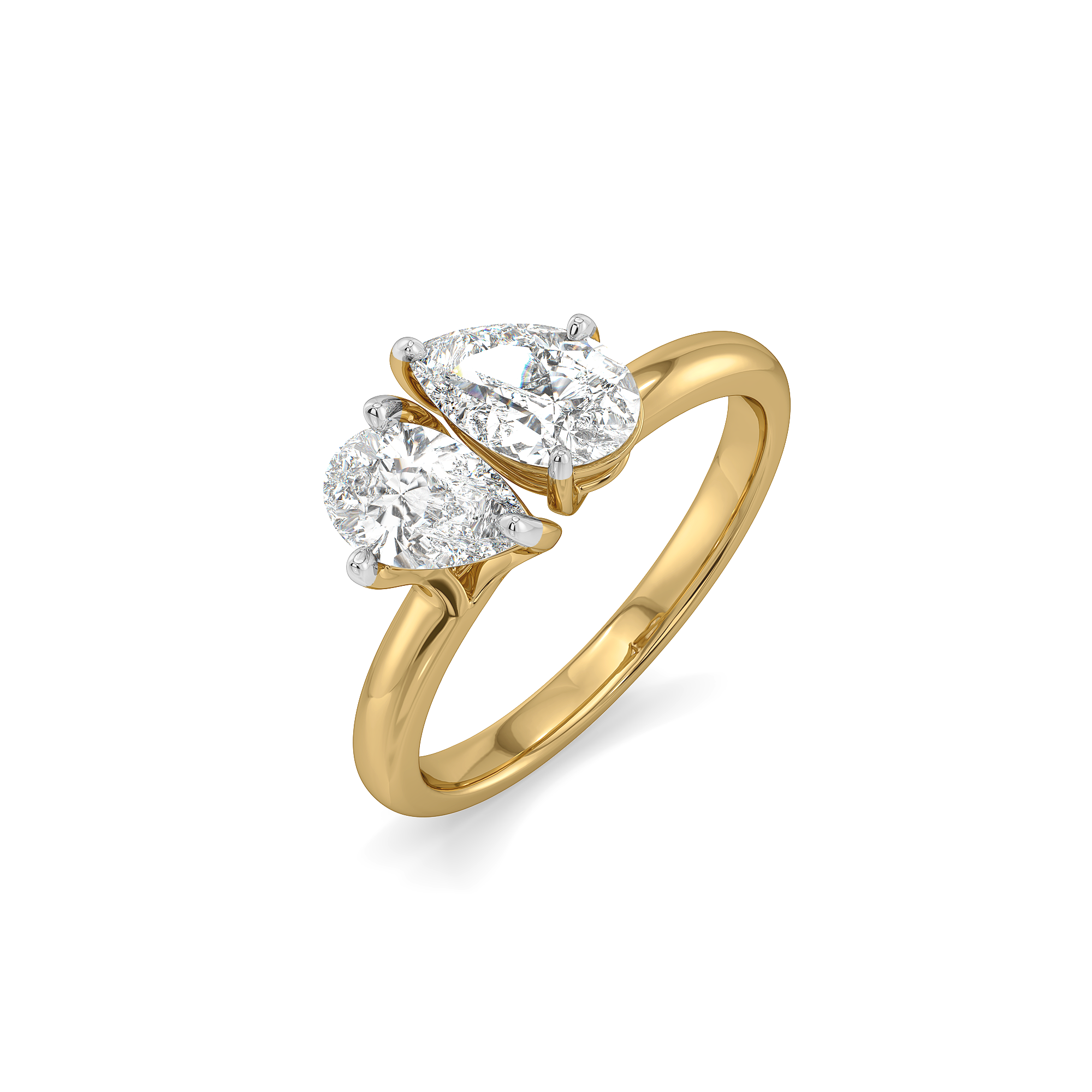 Pearluxe - Lab Diamond Solitaire Ring