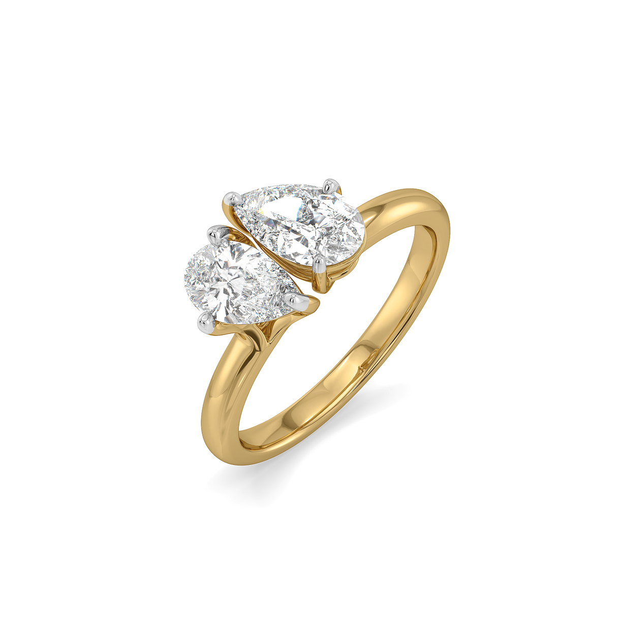 Pearluxe - Lab Diamond Solitaire Ring