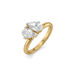 Pearluxe - Lab Diamond Solitaire Ring