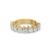 Pear Band - Pure Gold Lab Diamond Eternity Ring