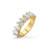 Pear Band - Pure Gold Lab Diamond Eternity Ring