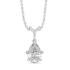 Overlaced in Pear - Pure Gold Lab Diamond Solitaire Pendant