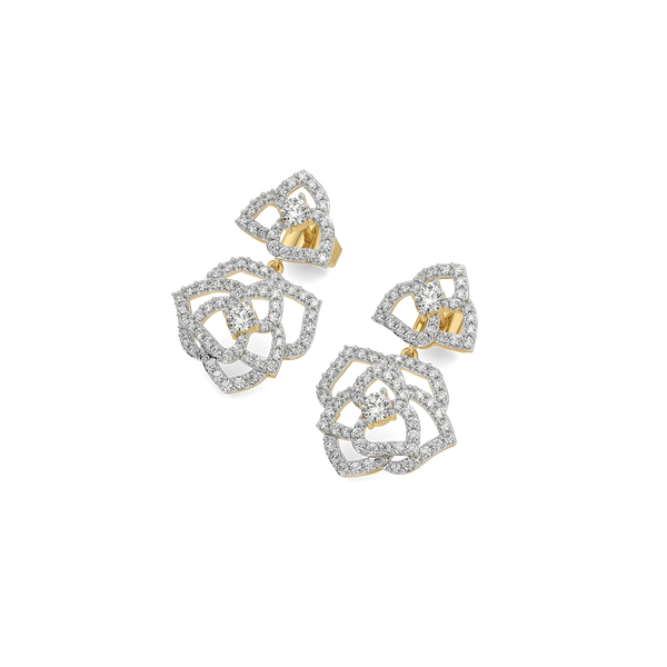 Roselle Lab Grown Diamond Drop Earrings