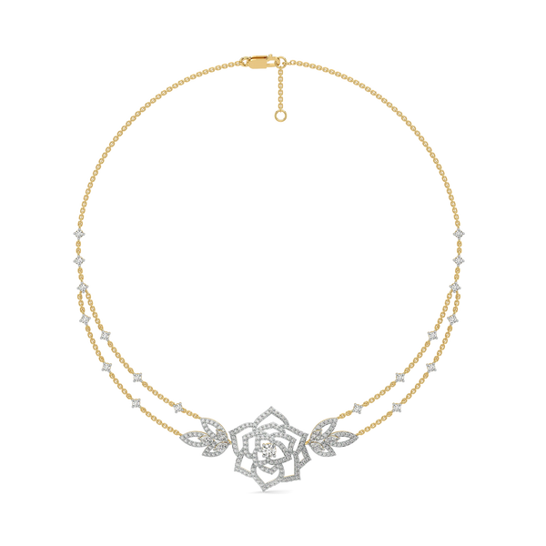 Roselle Lab Grown Diamond Necklace