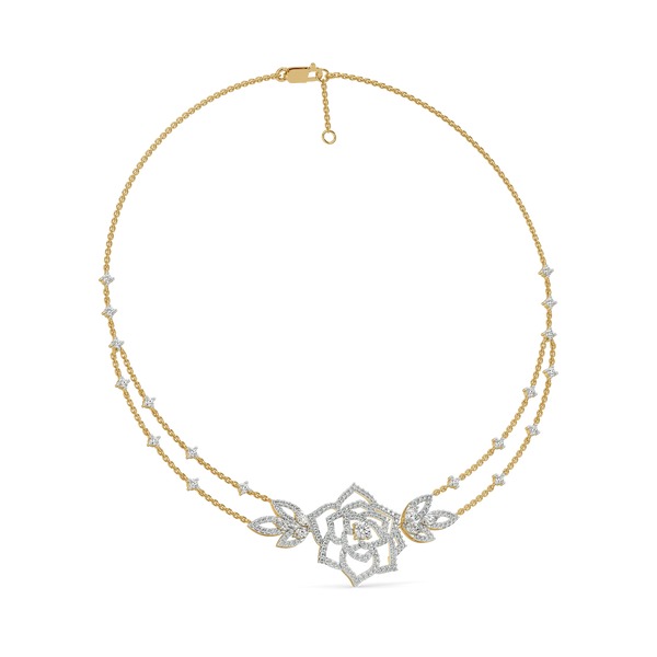 Roselle Lab Grown Diamond Necklace