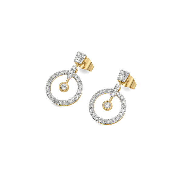 Gracefall Lab Grown Diamond Drop Earrings