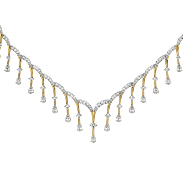 Shimmerfall Lab Grown Diamond Necklace