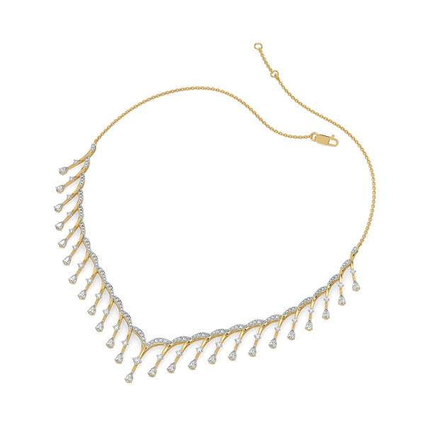 Shimmerfall Lab Grown Diamond Necklace