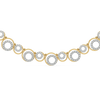 Noir Circle Lab Grown Diamond Necklace