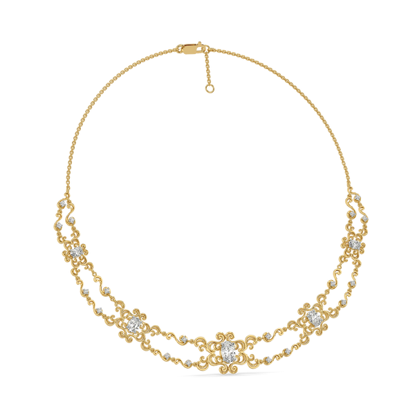 Zarqash Lab Grown Diamond Necklace