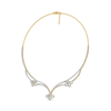 Dewdrop Floral Lab Grown Diamond Necklace
