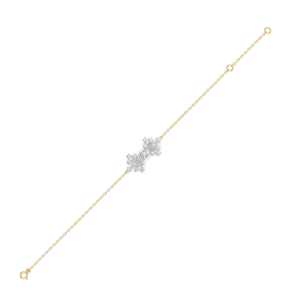 Nightfall Ignite - Pure Gold Lab Diamond Bracelet