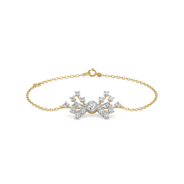Nightfall Ignite - Pure Gold Lab Diamond Bracelet