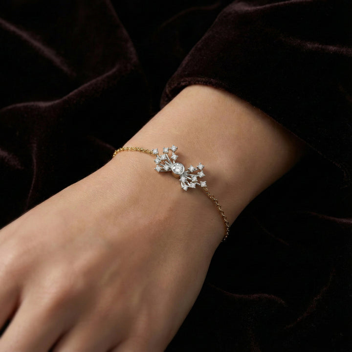 Nightfall Ignite - Pure Gold Lab Diamond Bracelet