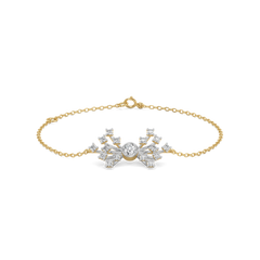 Nightfall Ignite - Pure Gold Lab Diamond Bracelet