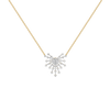 Lukson Nightfall Ignite Pure Gold Lab Grown Diamond Necklace in India
