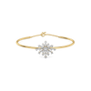 Aurora Strike - Pure Gold Lab Diamond Bangle