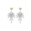 Aurora Strike - Pure Gold Lab Diamond Drop Earrings