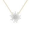Aurora Strike - Pure Gold Lab Grown Diamond Necklace