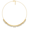 Afterlight Bloom - Pure Gold Lab Diamond Choker Necklace